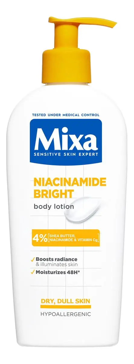 Mixa Niacinamide Bright Body Lotion - 250 ml.
