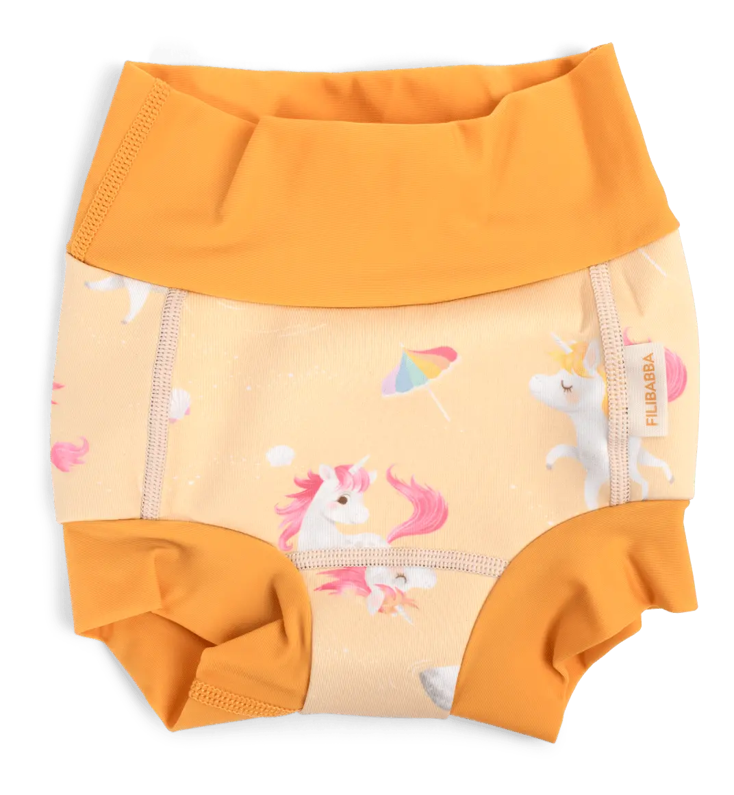 Filibabba Bleiebadebukser 2-3 år Lucca - Unicorn Shores - 1 stk.