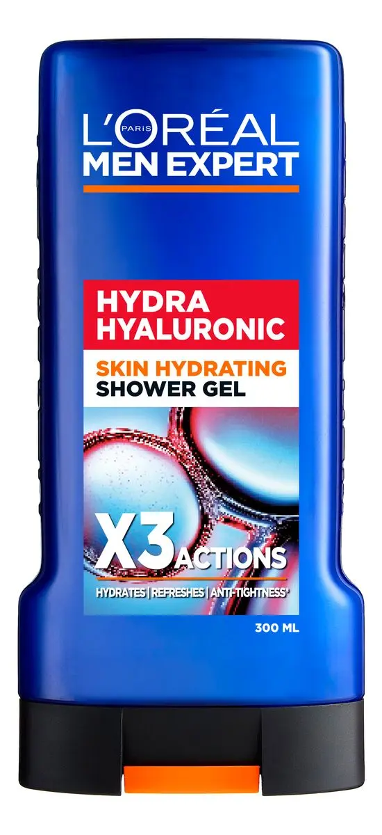 L'Oréal Paris Men Expert Hydra Hyaluronic Shower Gel for normal skin - 300 ml.