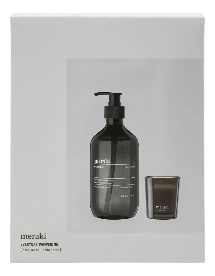 Meraki Gift Box Everyday Pampering Deep Valley + Amber Dust - 1 stk.