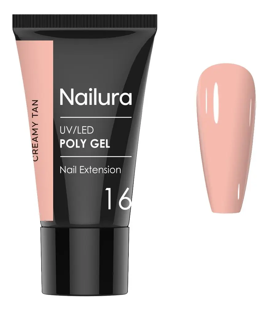 Nailura Poly Gel 16 - Creamy Tan - 30 g.