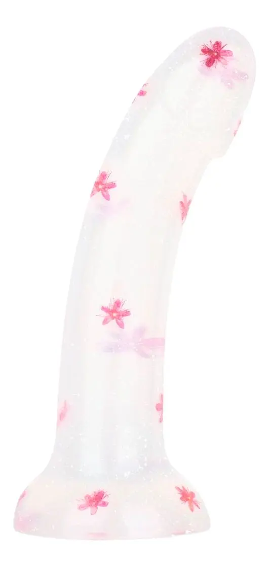 EasyToys Glitter Dildo Flower Power - 1 stk.