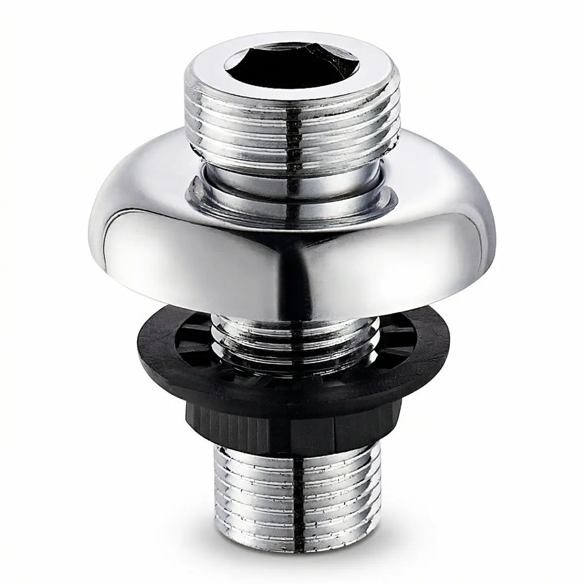 CELESTE KABINETTGJENNOMFØRING 1/2"X3/4" 55MM 2STK KROM