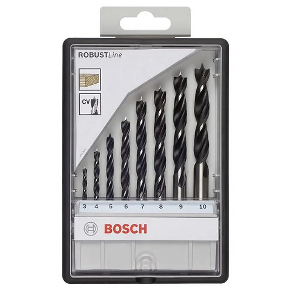 BOSCH TREBOR ROBUSTLINE 3-10MM 8 DELER