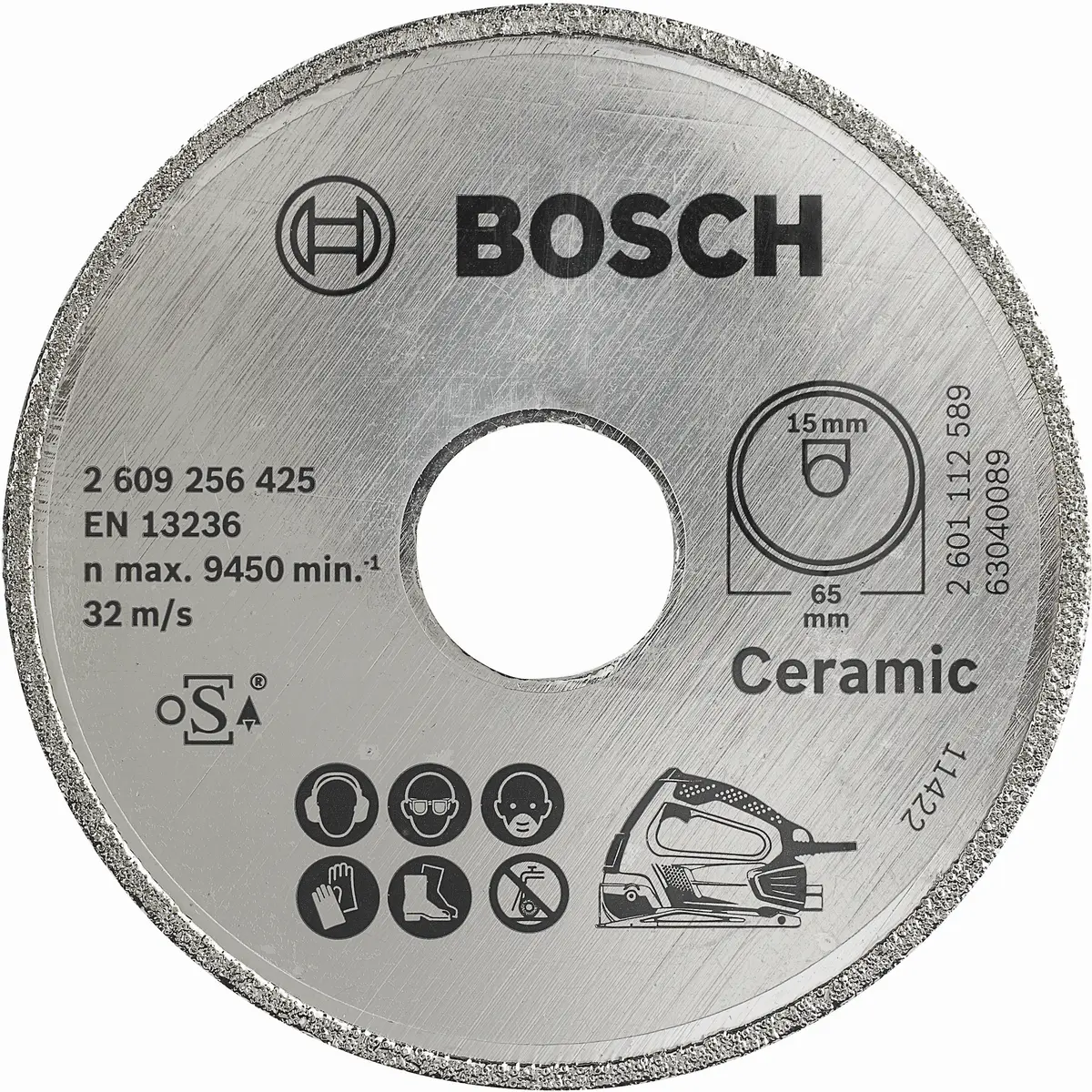 BOSCH SIRKELSAGBLAD DIAMANT Ø65X15MM TIL PKS16