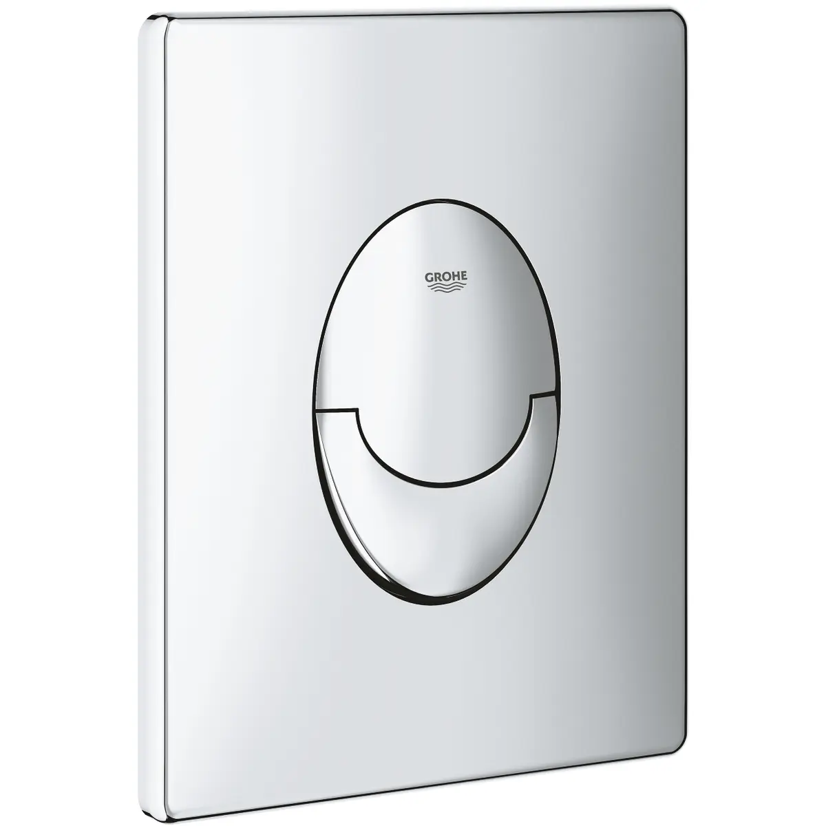 Grohe Betjeningsplate wc skate air 2-skyll krom lodrett montering