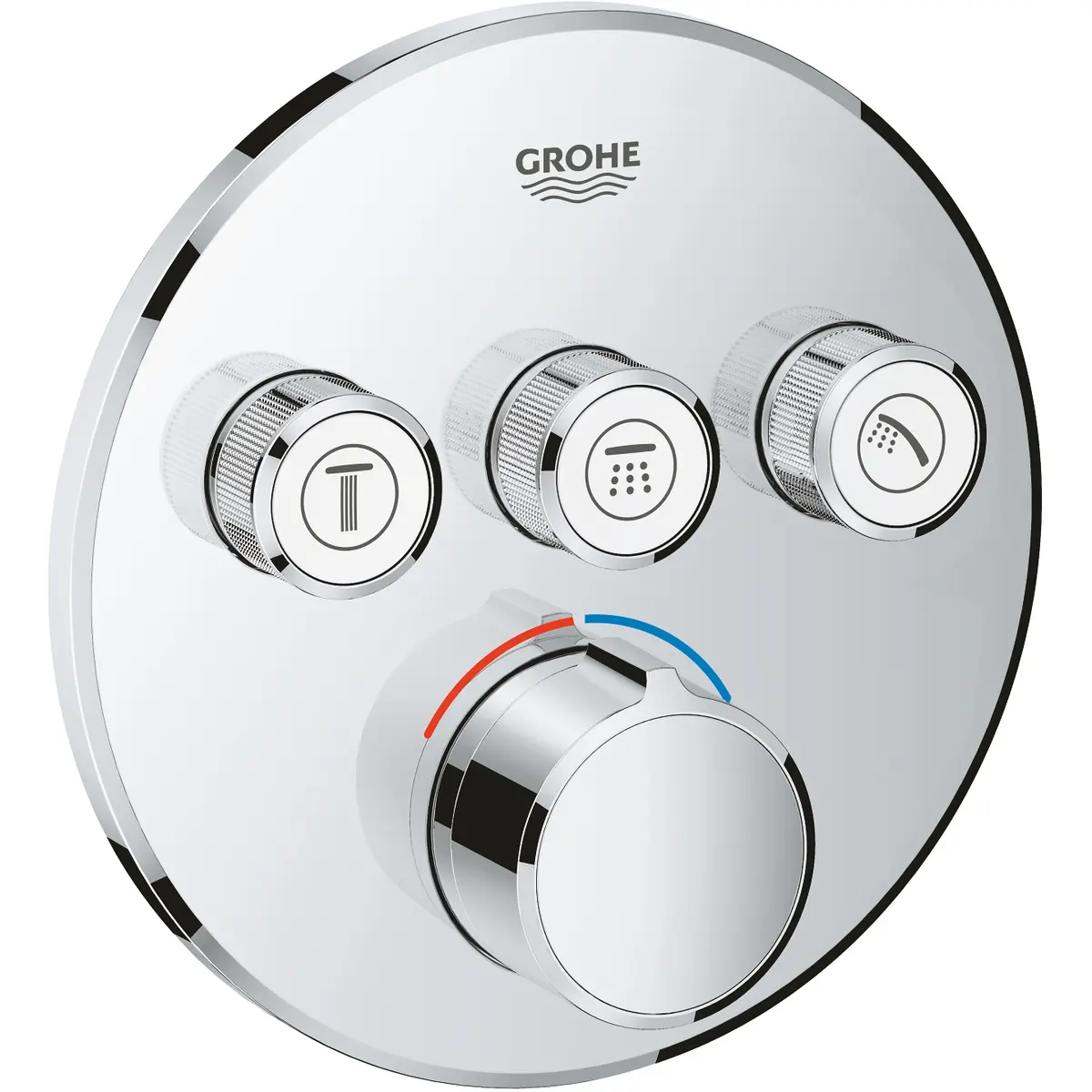 GROHE SMARTCONTROL TERMOSTATBATTERI M/3 VENTILER