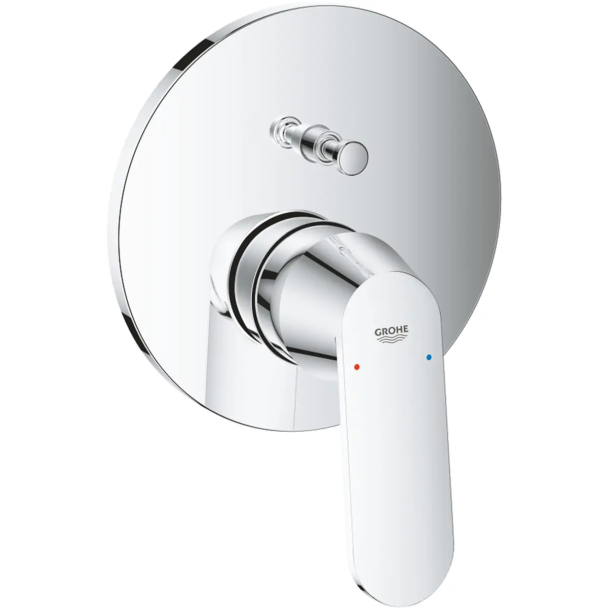 GROHE EUROSMART COSMOPOLITAN DUSJBATTERI M/2-VEIS OMSKIFTER KROM