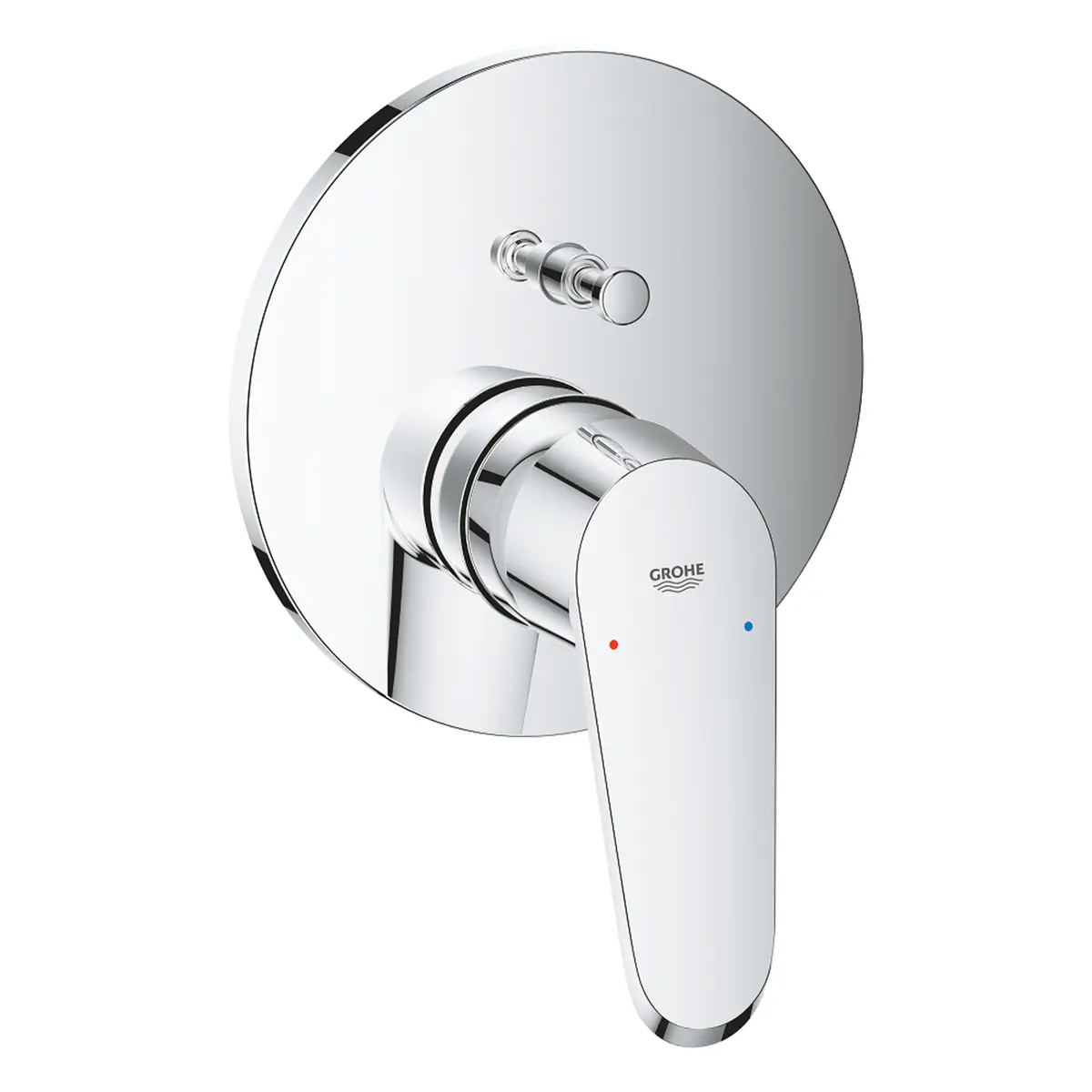 GROHE EURODISC COSMOPOLITAN BADEKARBATTERI FOR INNBYGGING KROM