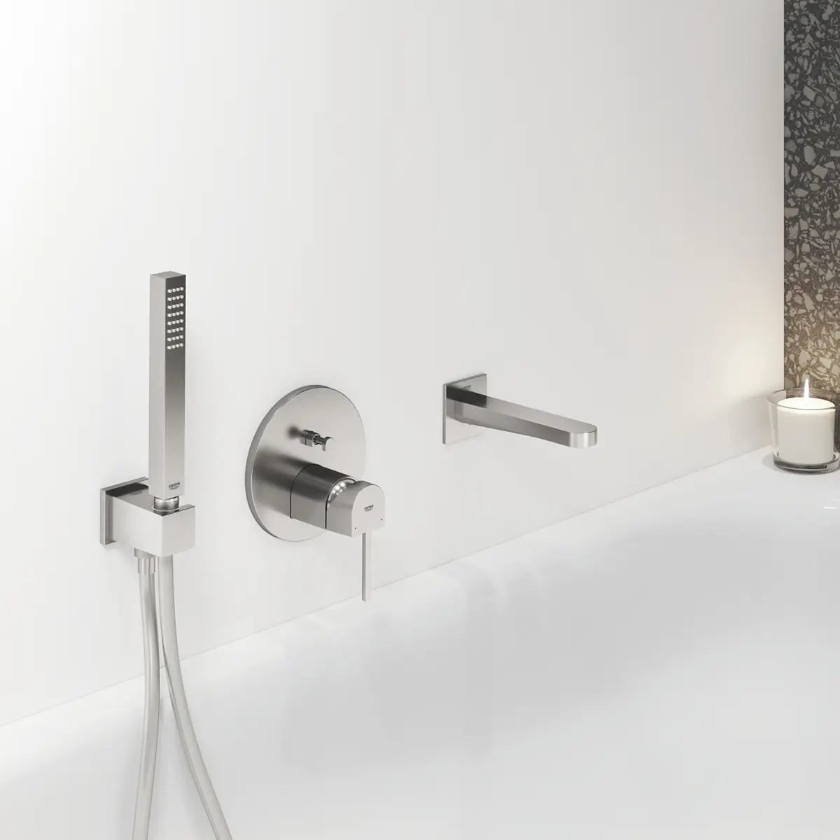 GROHE PLUS KARINNLØP KARTUT SUPERSTEEL