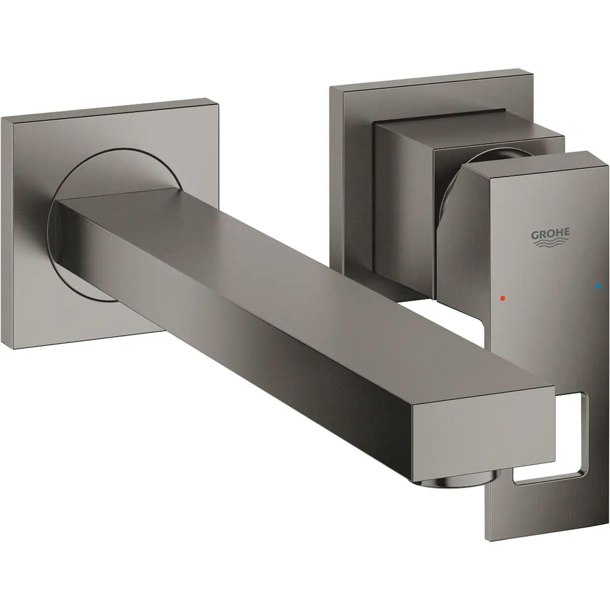 GROHE EUROCUBE M 2-HULLS SERVANTBATTERI BØRSTET HARD GRAPHITE
