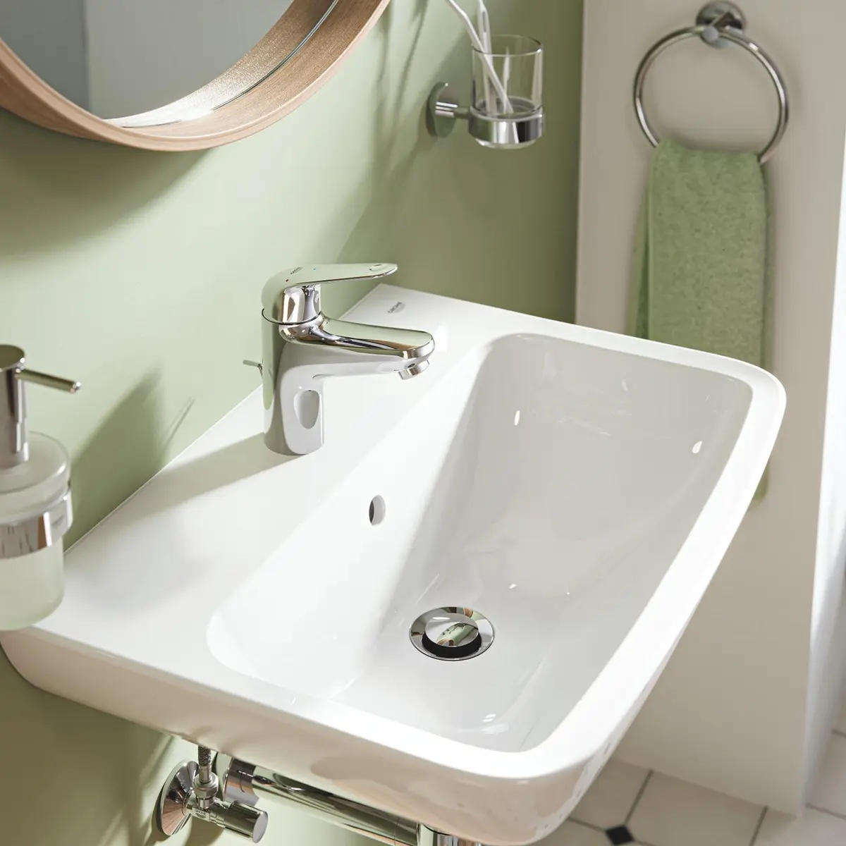 GROHE SWIFT S SERVANTBATTERI M/OPPLØFT & KALDSTART KROM