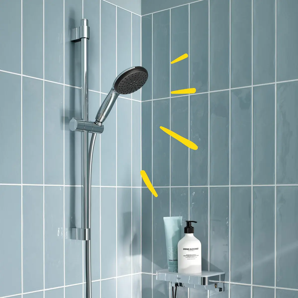 GROHE VITALIO START 110 I DUSJSETT 600 7,6L KROM