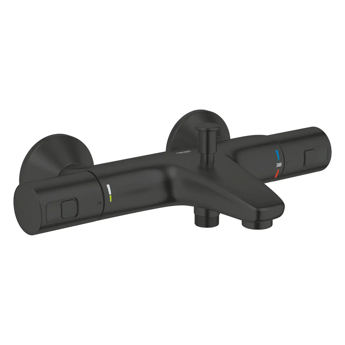 GROHE PRECISION START KAR- OG DUSJTERMOSTAT MATT SORT