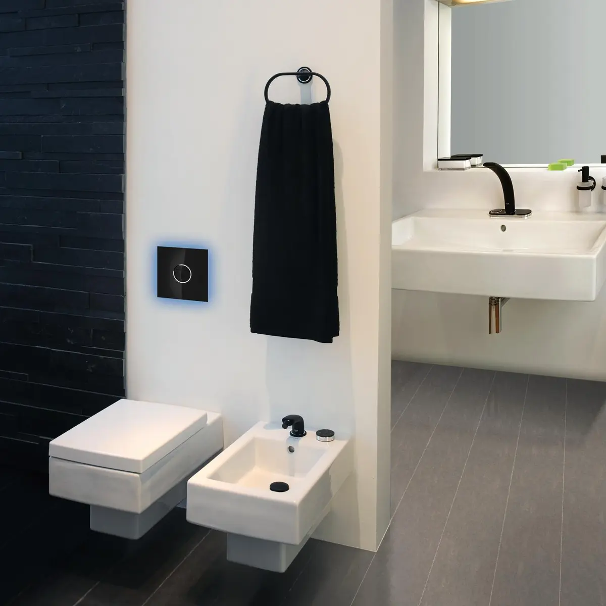 GROHE VERIS LIGHT TRYKKPLATE VELVET BLACK