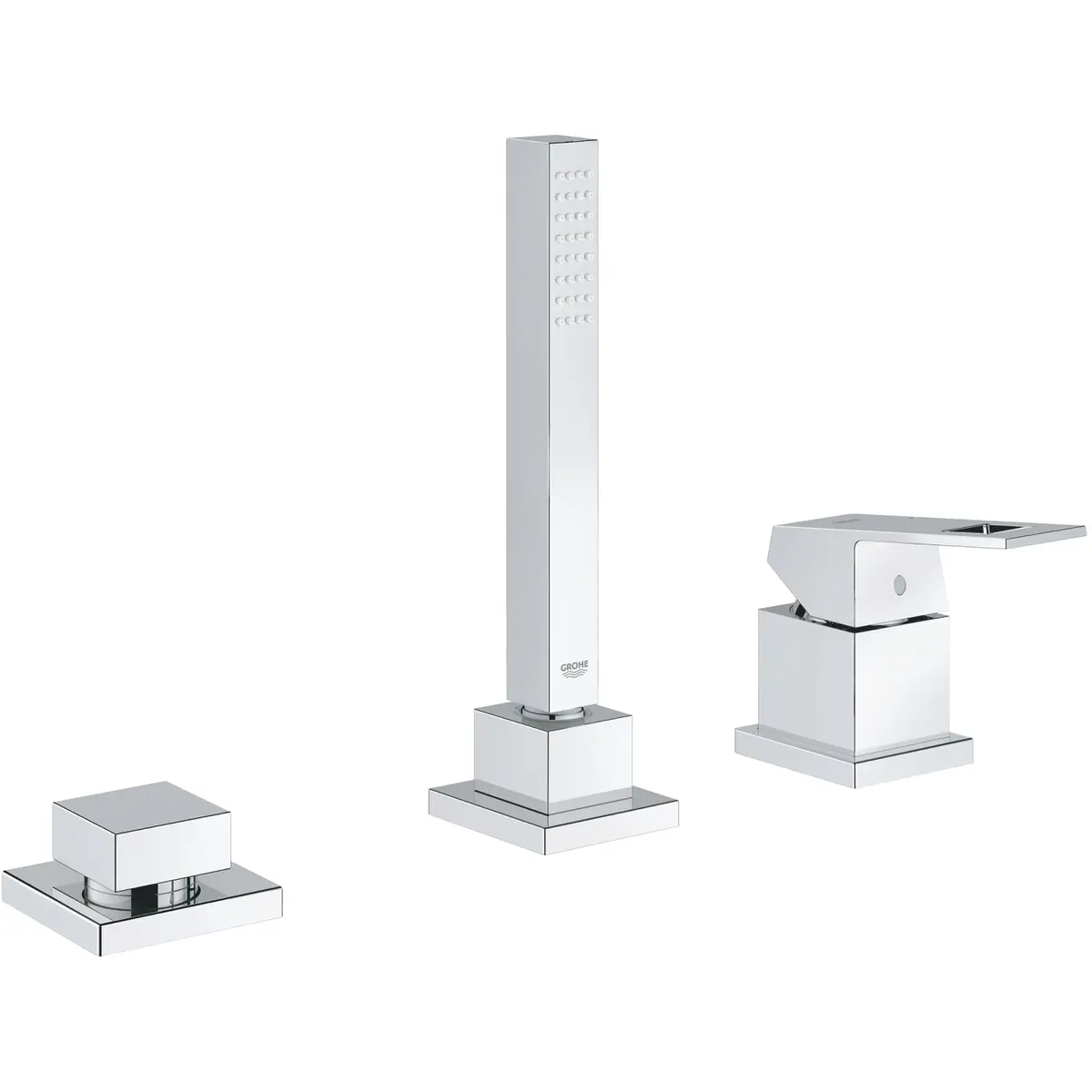 GROHE EUROCUBE 3-HULLS KAR- OG DUSJKOMBINASJON