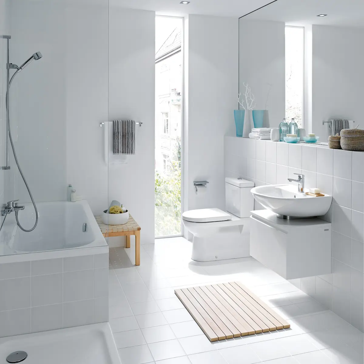 LAUFEN PRO B DELVIS NEDFELT SERVANT 56X44 CM HVIT