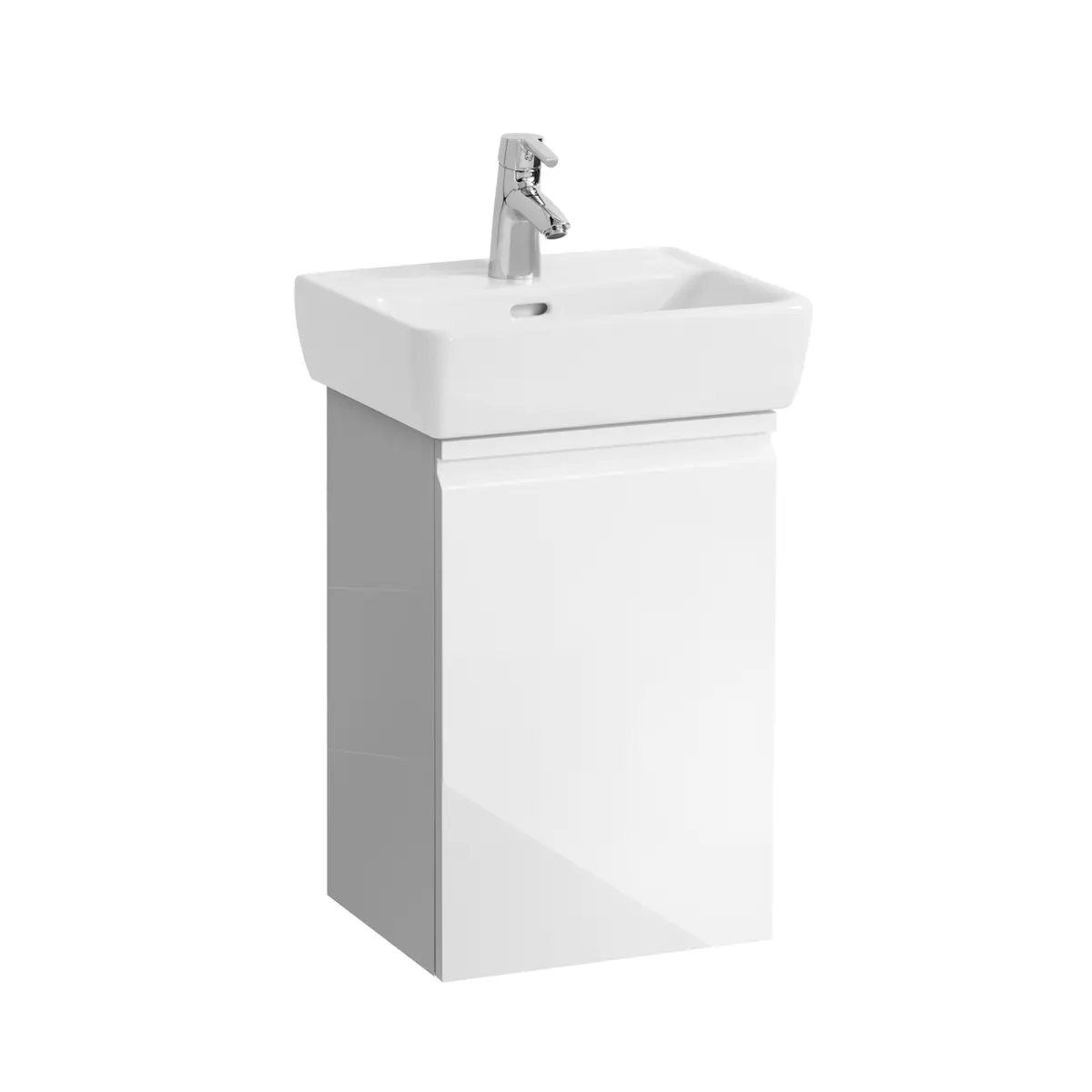 LAUFEN PRO SERVANTSKAP 38 CM VENSTRE HVIT MATT