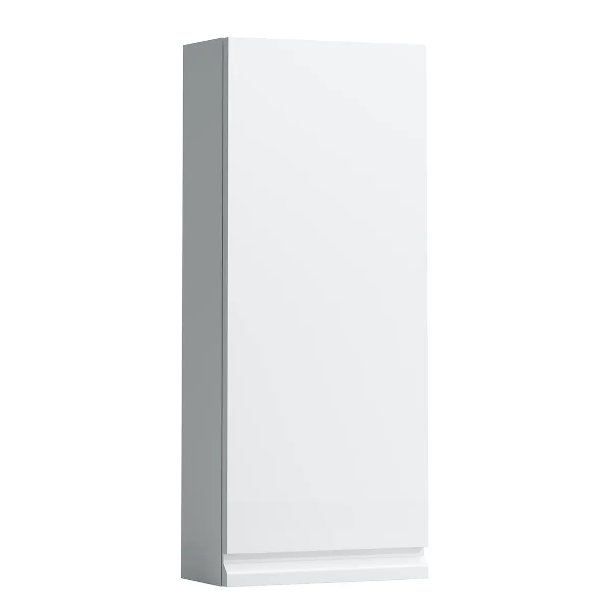 LAUFEN PRO N SIDESKAP 85X35 CM HØYRE HVIT HØYGLANS