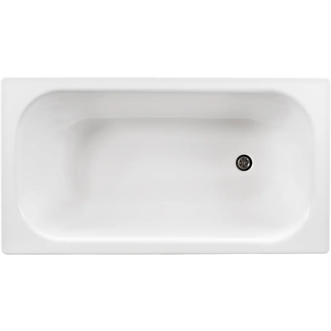 GUSTAVSBERG 1300 BADEKAR U/FRONT OG BENSETT 1300X700 HVIT