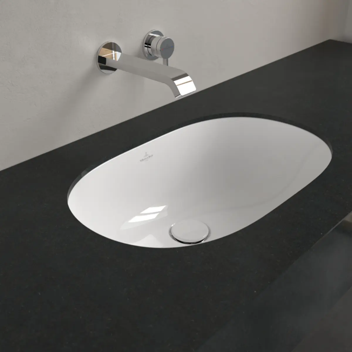 V&B O.NOVO UNDERLIMT SERVANT 53X32 HVIT ALPIN