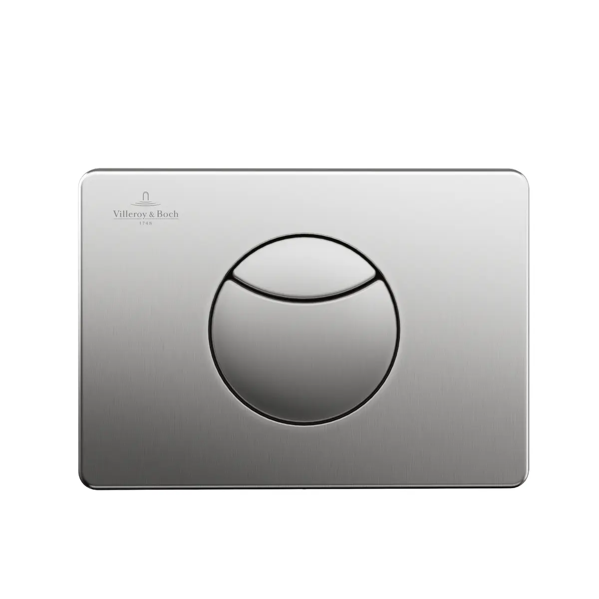 V&B VICONNECT E100 TRYKKPLATE RUND RUSTFRITT STÅL
