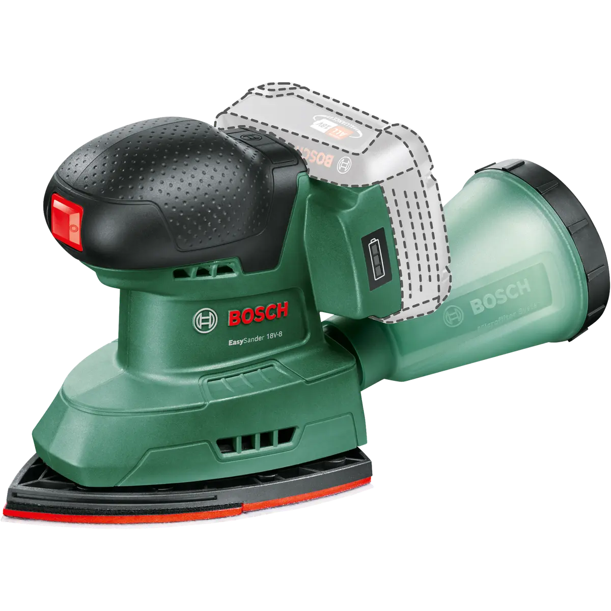 BOSCH MULTISLIPER EASY 18V-8 SOLO
