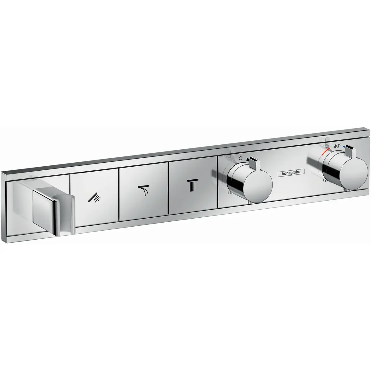 HANSGROHE RAINSELECT DUSJTERMOSTAT TIL INNBYGGING 3 UTTAK KROM
