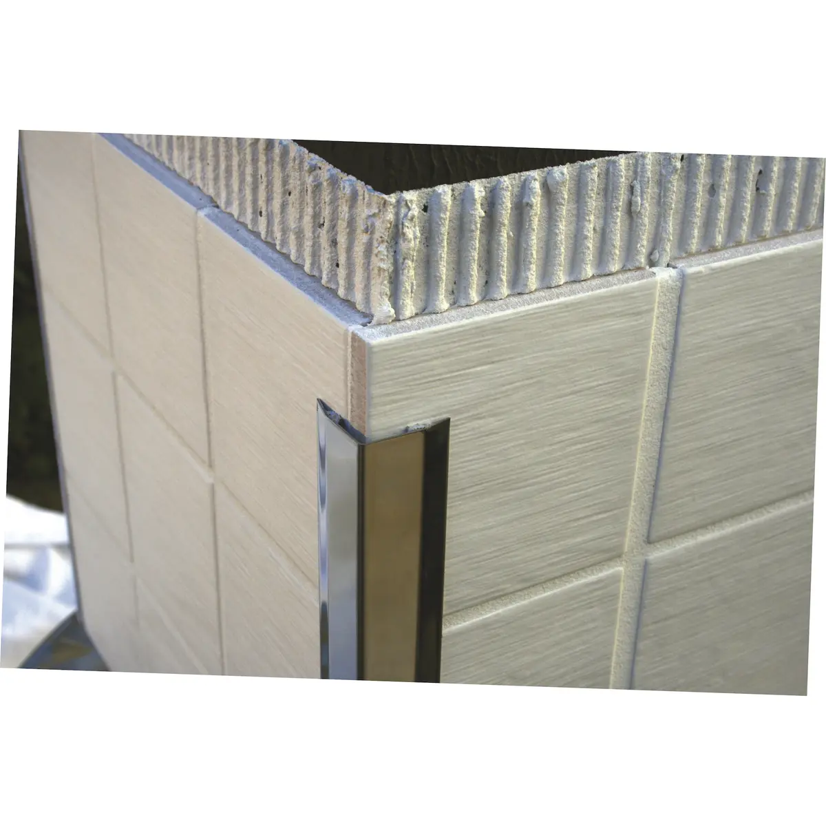 GENESIS HJØRNELIST UTV. 30X30MM RUSTFRITT STÅL EAS 304.84