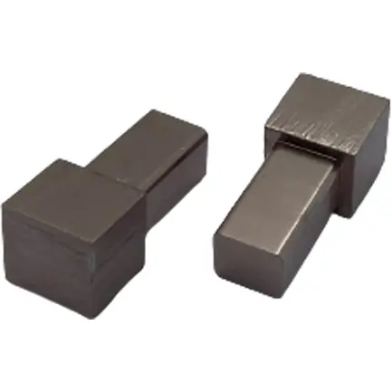 GENESIS HJØRNESTYKKE UTV. 10MM BØRSTET KOBBER EDP 2-PK