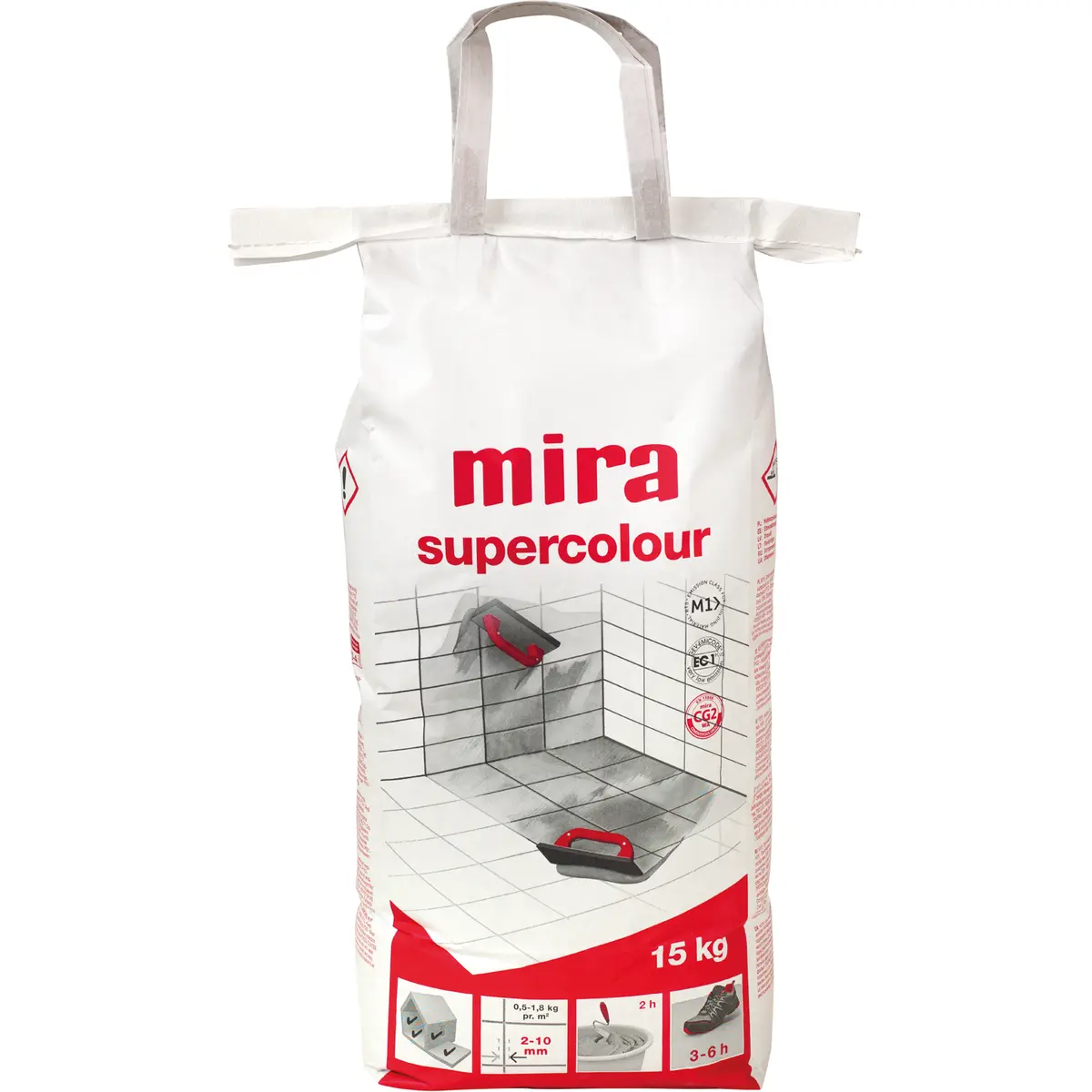 MIRA SUPERCOLOUR 115 LYSGRÅ 15KG