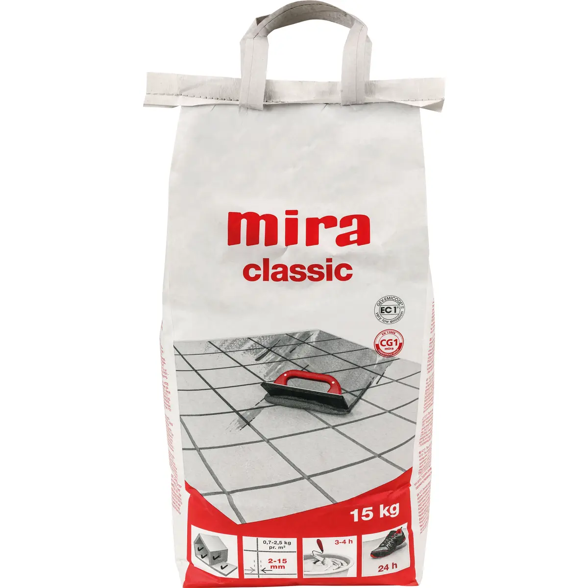 MIRA CLASSIC 120 STÅLGRÅ 15 KG
