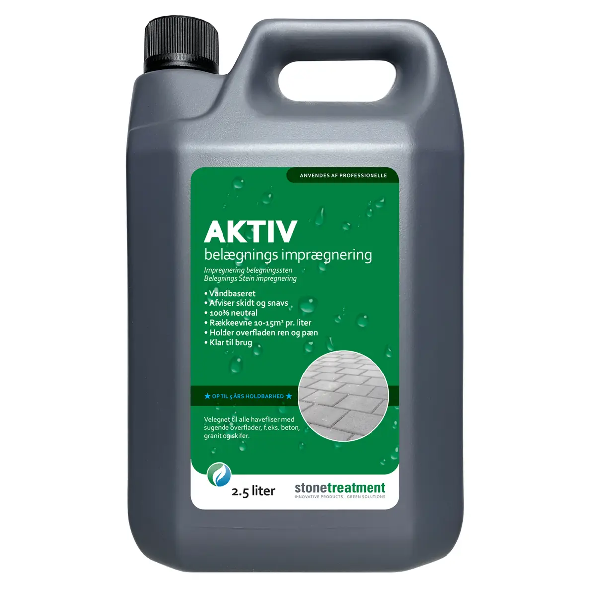 STONETREATMENT AKTIV BELEGNINGS IMPREGNERING 2,5 LITER