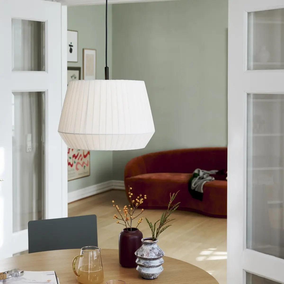 NORDLUX DICTE 40 PENDEL E27 HVIT