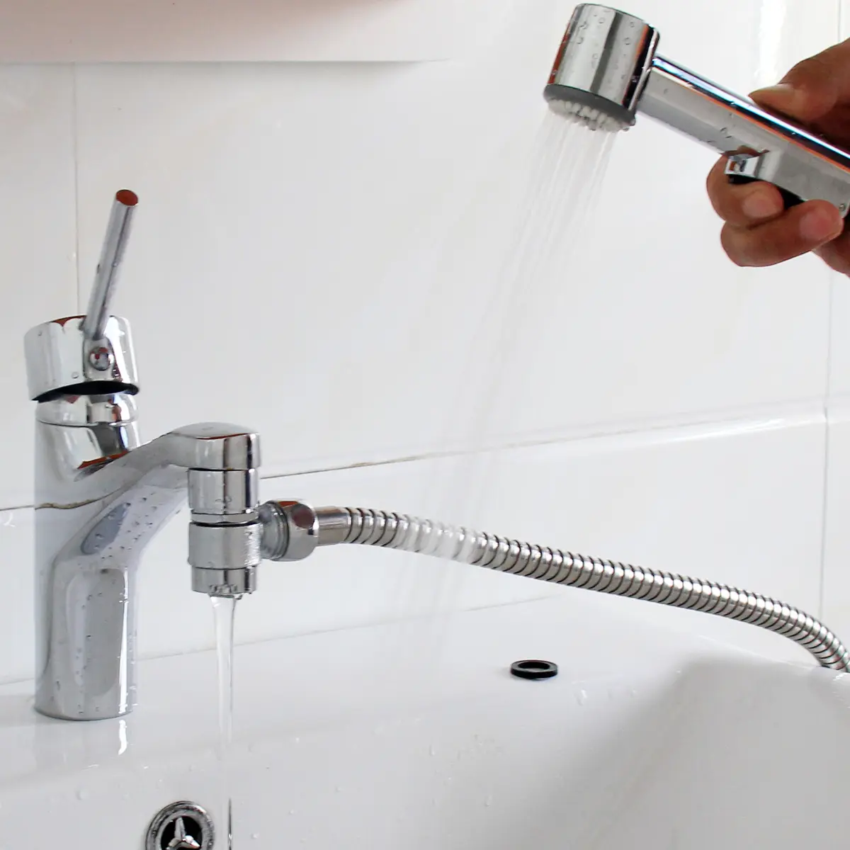 CELESTE BIDET-SETT M/VEGGHOLDER KROM