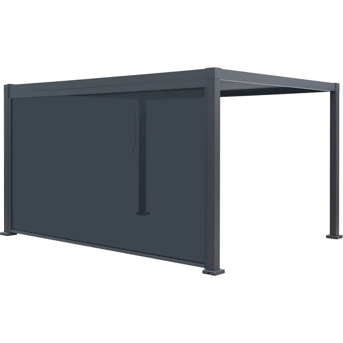 OUTFT SIDEPANEL PERGOLA TEXTILEN F/3M