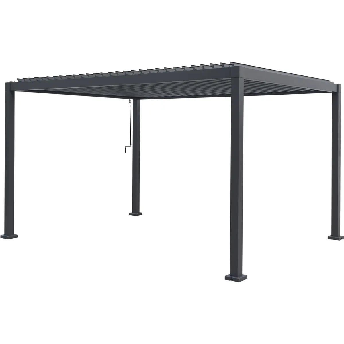 OUTFIT PERGOLA 3X4M SORT ALU