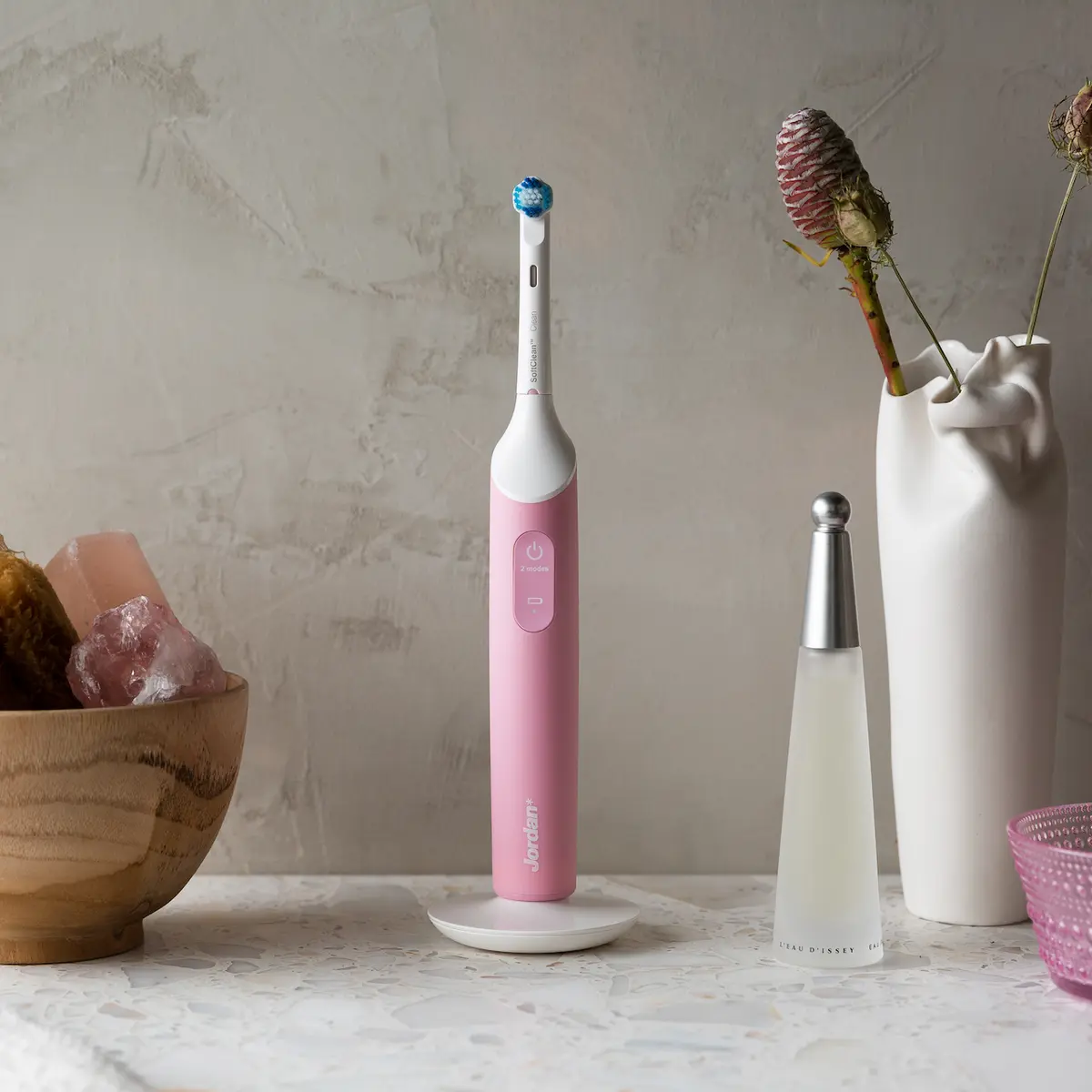 JORDAN ELEKTRISK TANNBØRSTE TBX-300P ROSA