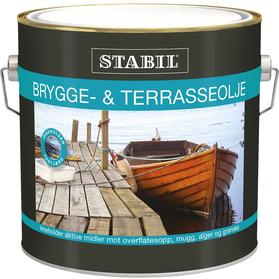 STABIL BRYGGE- & TERRASSEOLJE 2,7 L