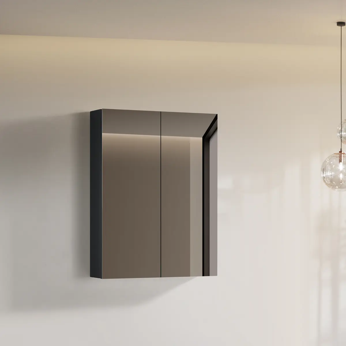 LIND SELECT SPEILSKAP 60 MATT SORT