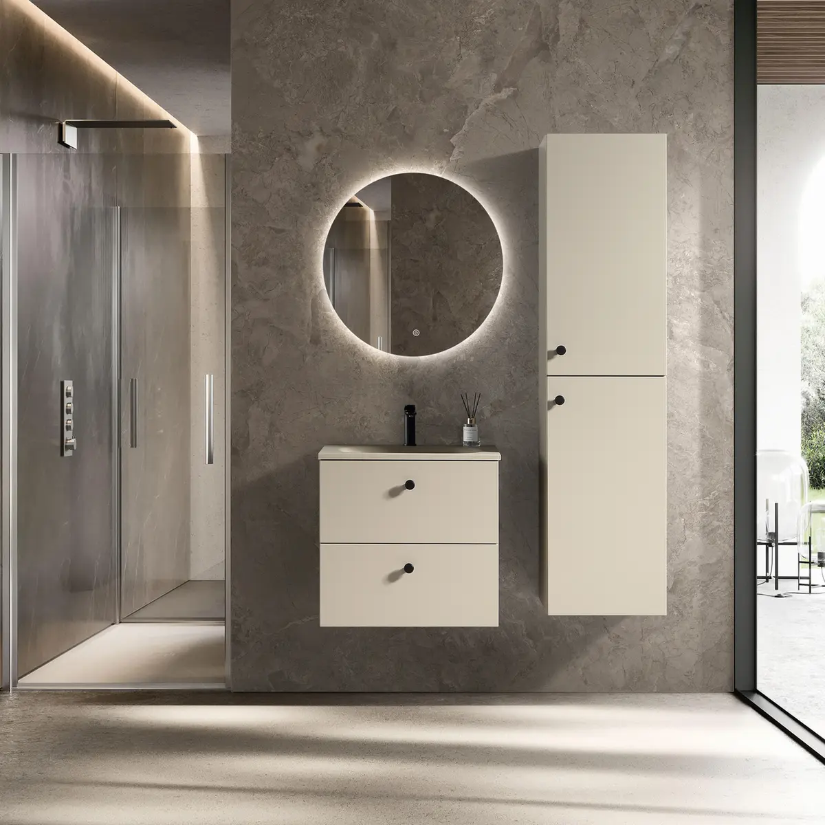 LIND CREMA 60 SERVANTSKAP BEIGE