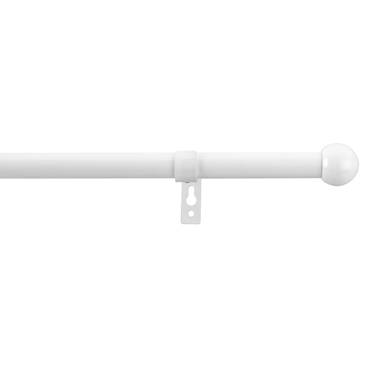 KIRSCH STANGSETT MALAGA 160-300CM HVIT
