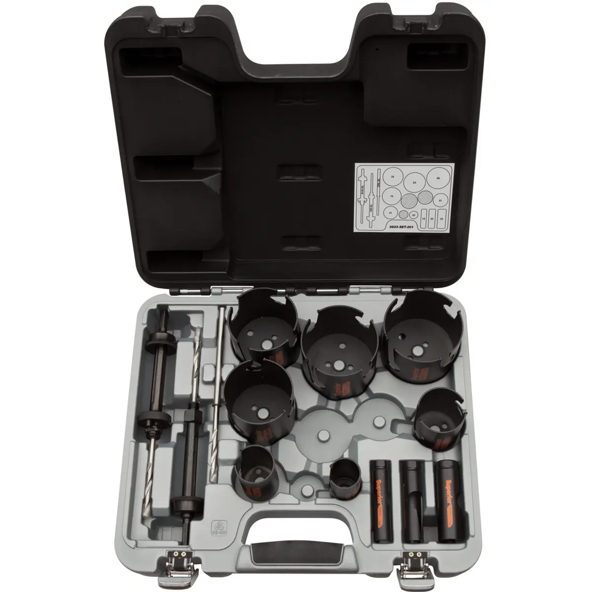 BAHCO HULLSAGSETT MC 3833-SET-201