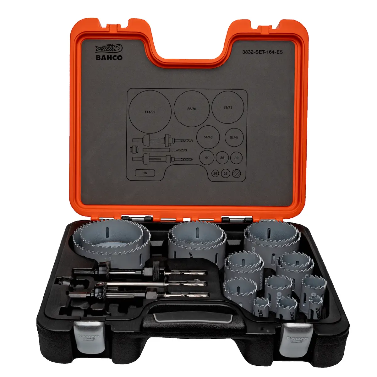 BAHCO HOLESAW SET CT 16-114 MM