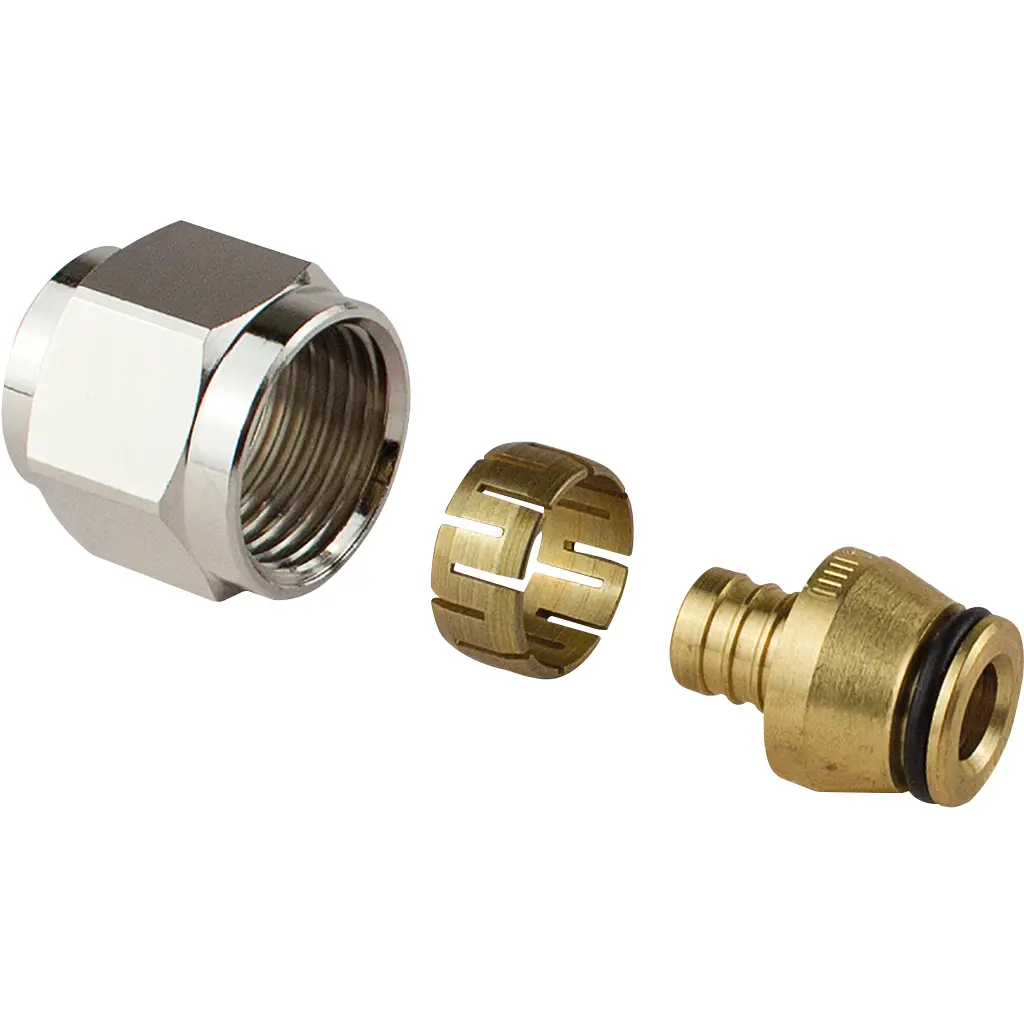 UPONOR KOBLINGSSETT FPL-X 15MM X 1/2" 5-PK FORKROMMET