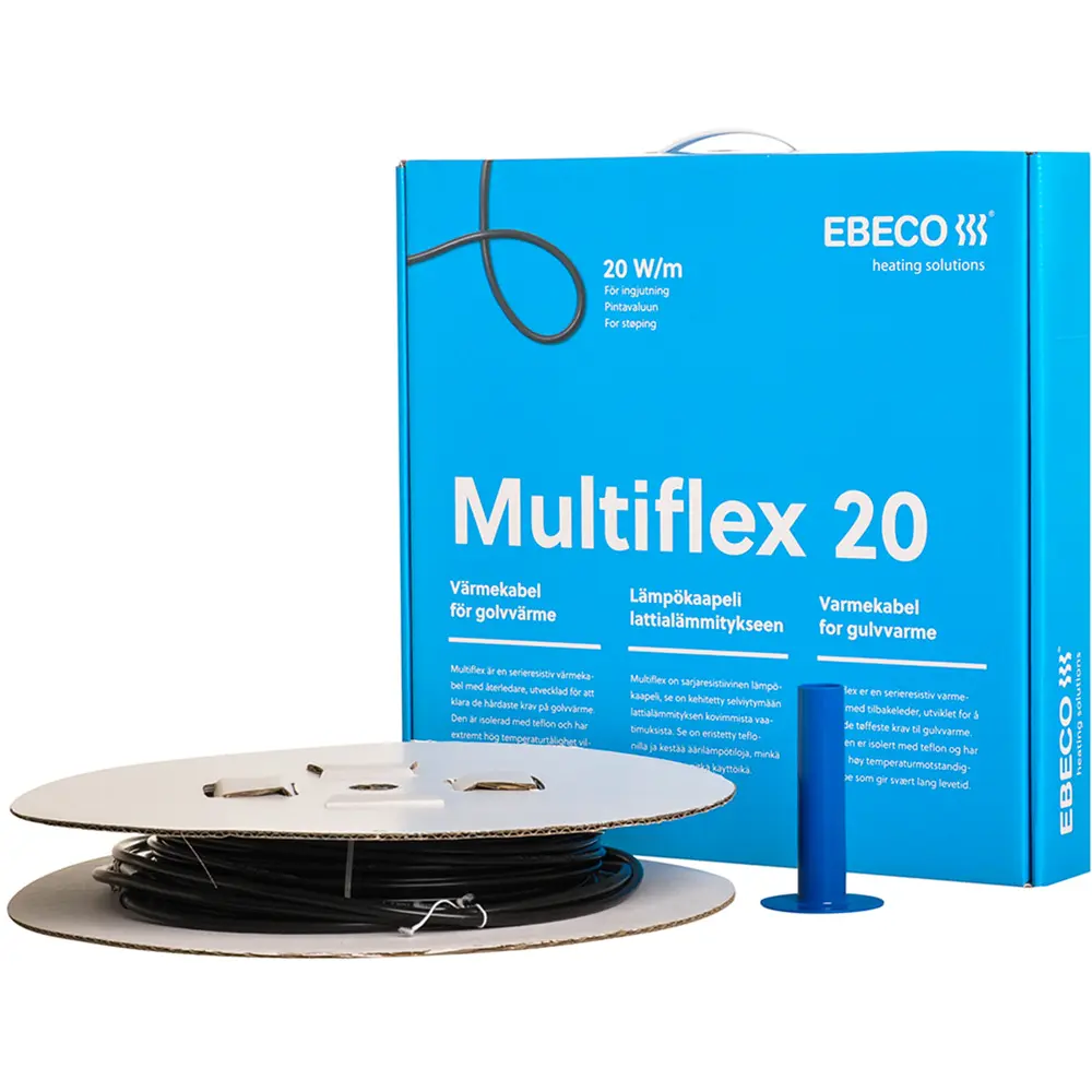 EBECO MULTIFLEX 20 VARMEKABEL 93 M 1840 W