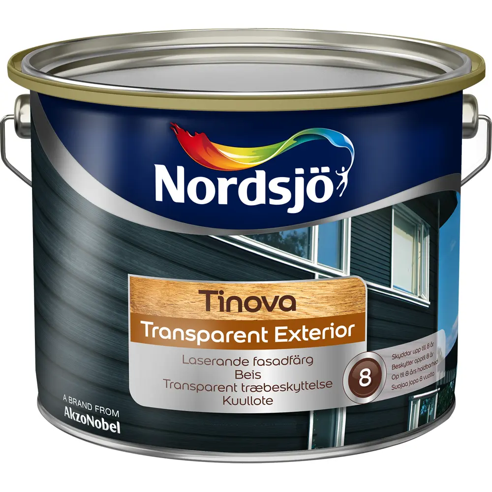 NORDSJØ TINOVA TRANSPARENT EXTERIOR BC 9.3L