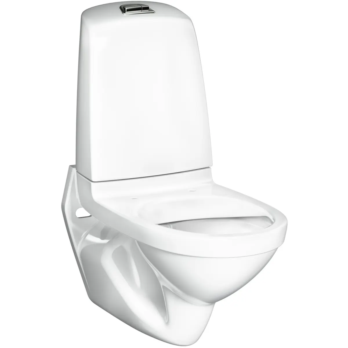 GUSTAVSBERG NAUTIC 1522 VEGGHENGT TOALETT M/SISTERNE, C+ 2/4L
