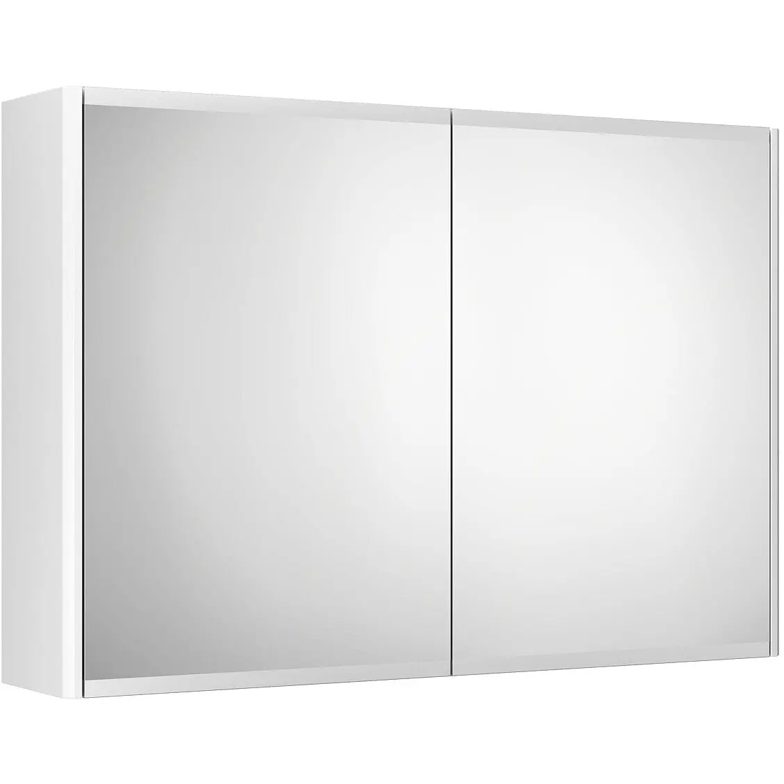 GUSTAVSBERG GRAPHIC SPEILSKAP 80 CM HVIT