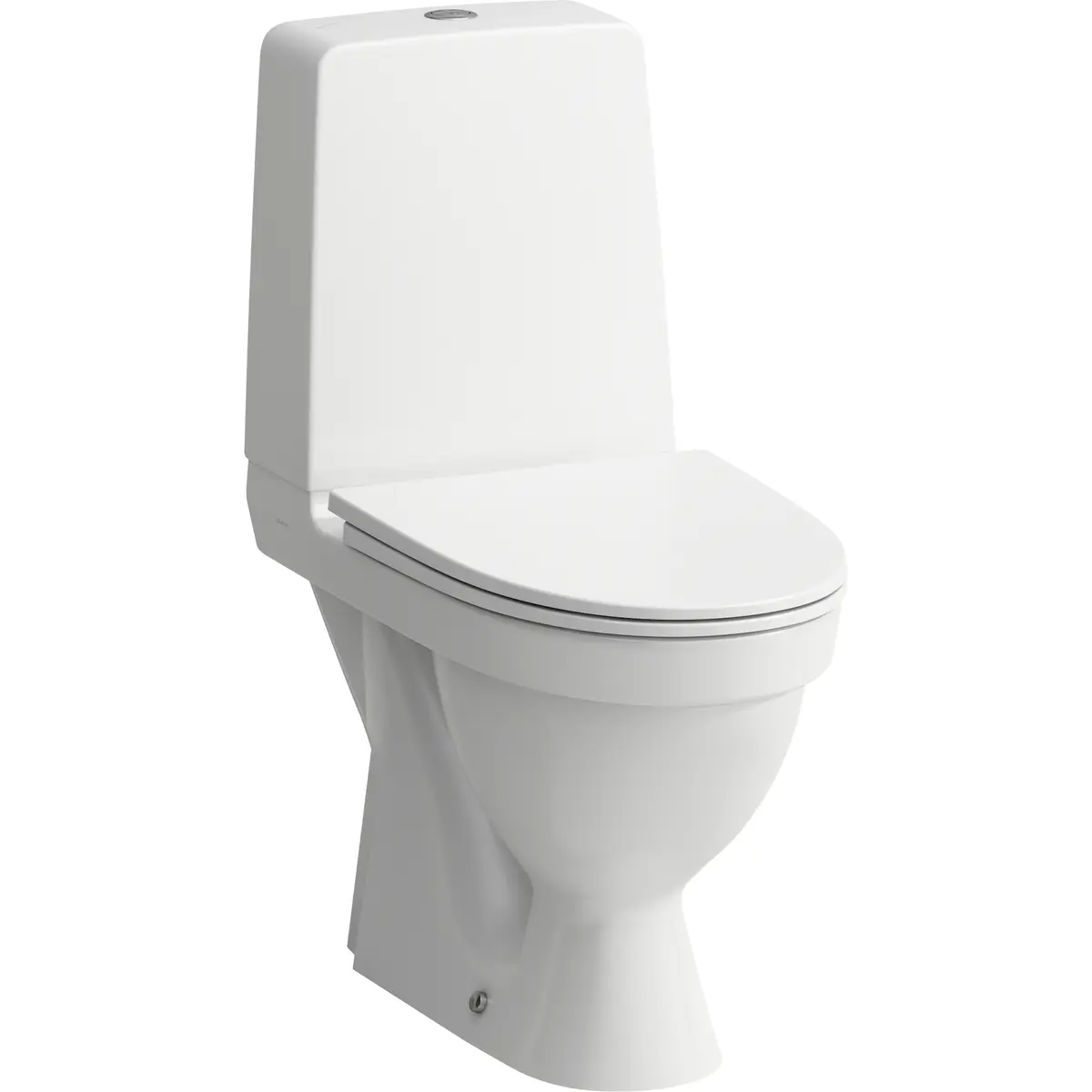 LAUFEN KOMPAS TOALETT MED SKJULT S-LÅS ÅPEN SPYLEKANT 4,5/3L M/LAUFEN CLEAN COAT-OVERFLATE